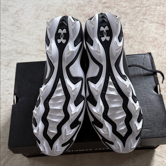 Under Armour Youth Leadoff Icon Mid Rm Jr Baseball Cleats Size 6Y Boys Girls - Picture 6 of 7